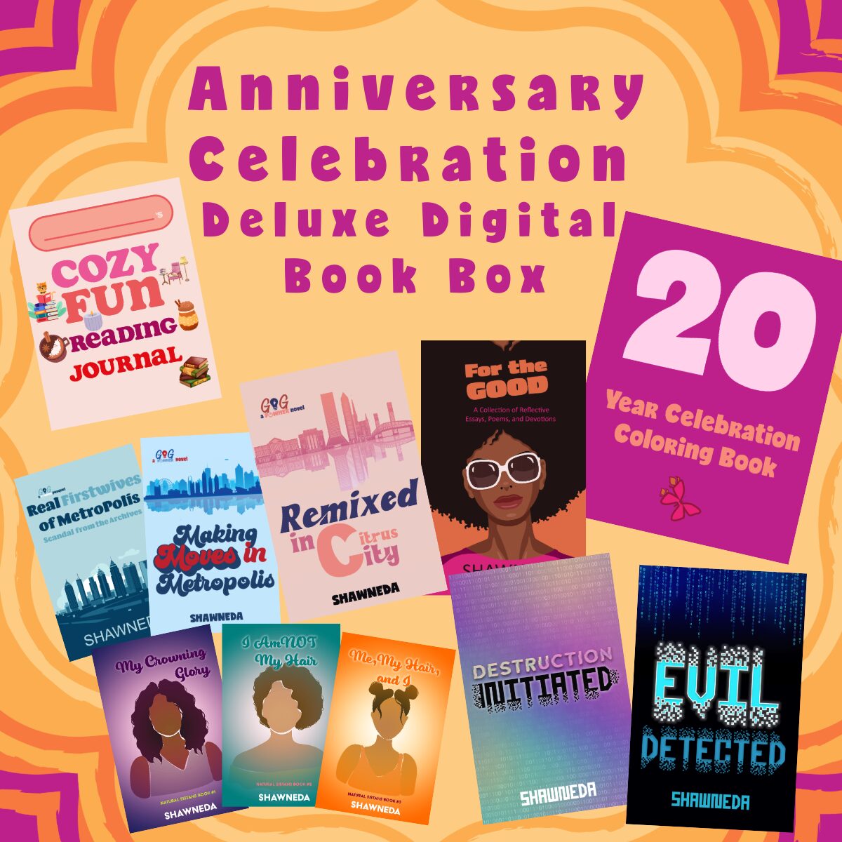 20 Year Anniversary Celebration Deluxe Digital Book Box